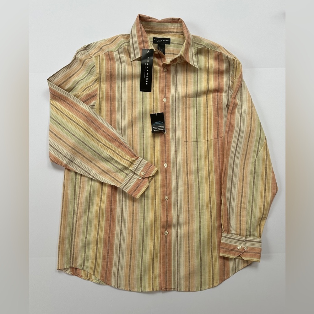 Men’s Vintage Crazy Horse Shirt
Size Large​​